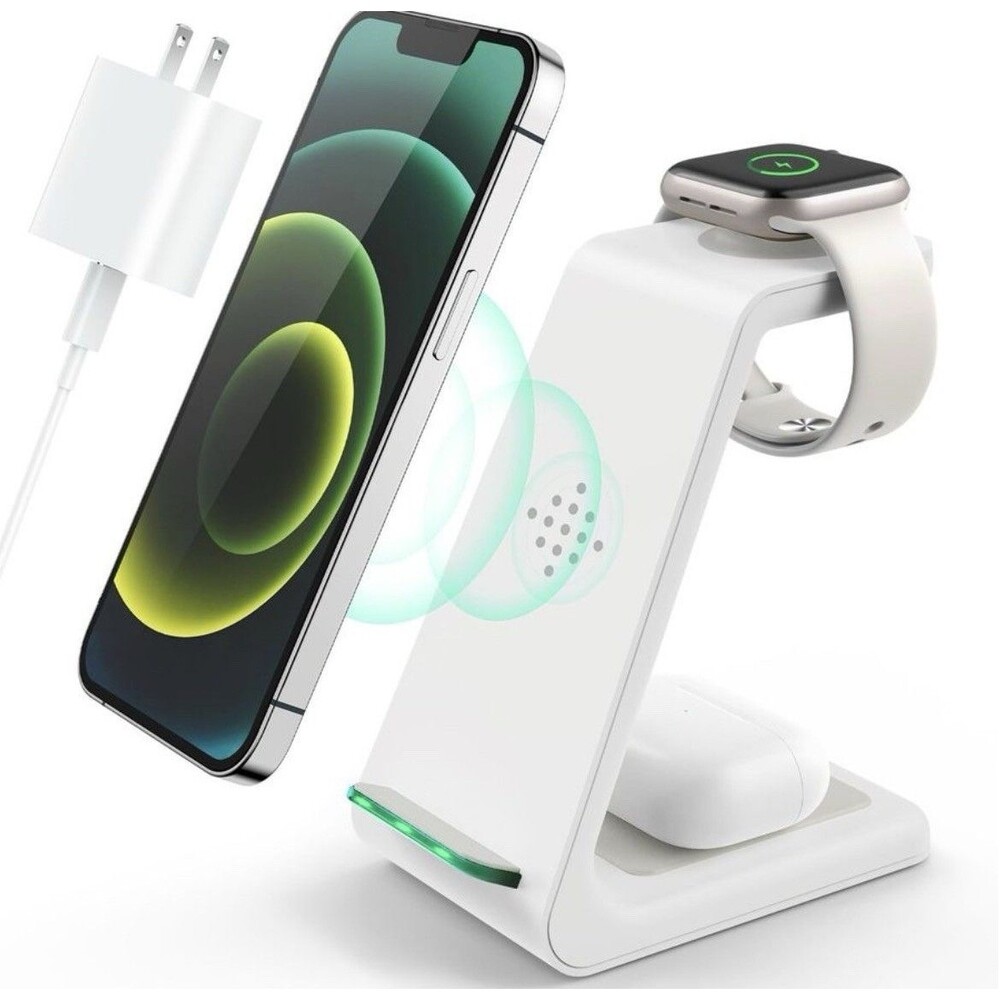 3-in-1 Wireless Charging Station – Fast, Sleek & All-in-One Solution